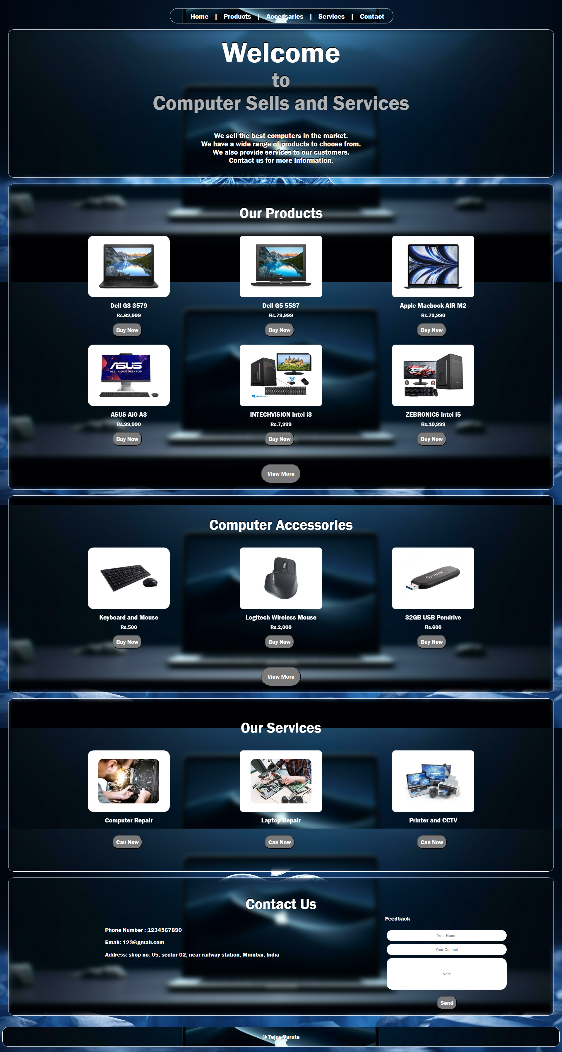 Computer sales Project img